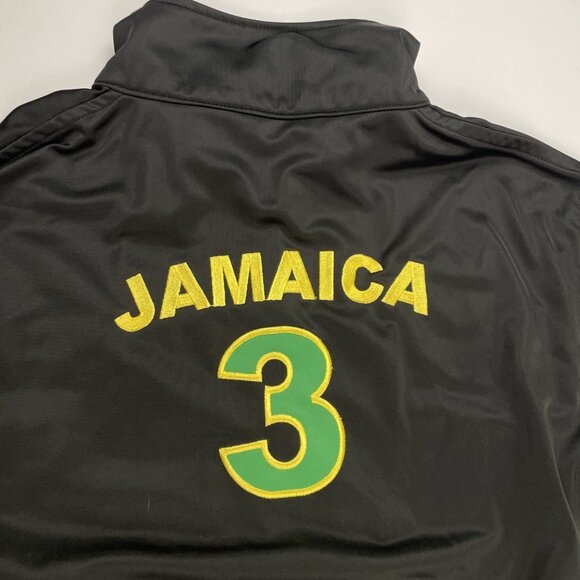 Morrisey Jamaica Track Jacket Men’s XL Rasta Black Yellow Green Stripes Zipper - Picture 10 of 10